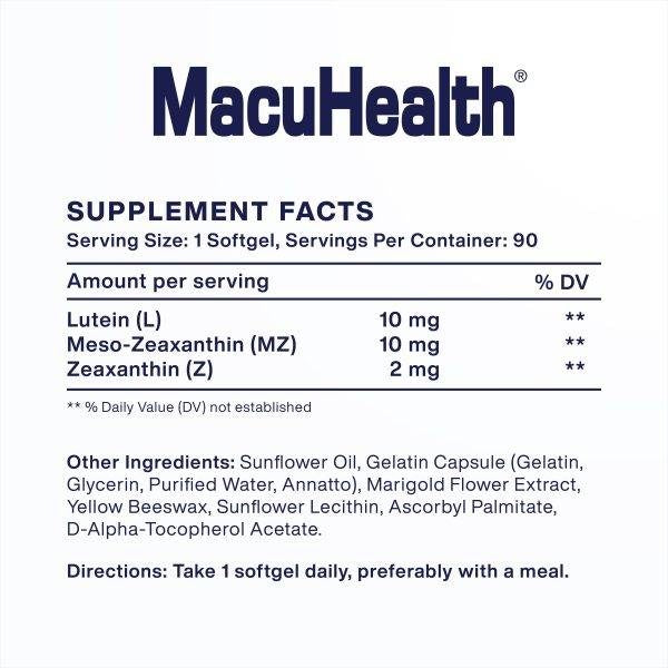 MacuHealth, 90 ct