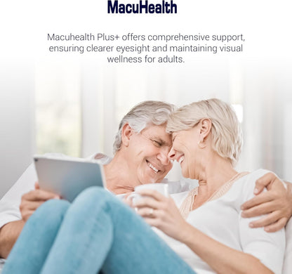 Macuhealth Plus+ Adult Eye Vitamin Supplement, 90 Day